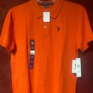 New Boys Orange Polo